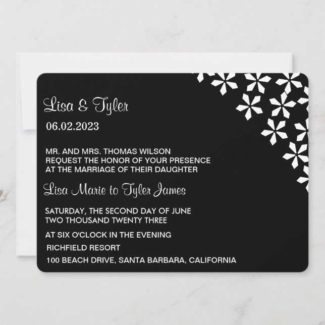 Bröllopsinbjudan Inbjudningar (Framsida)