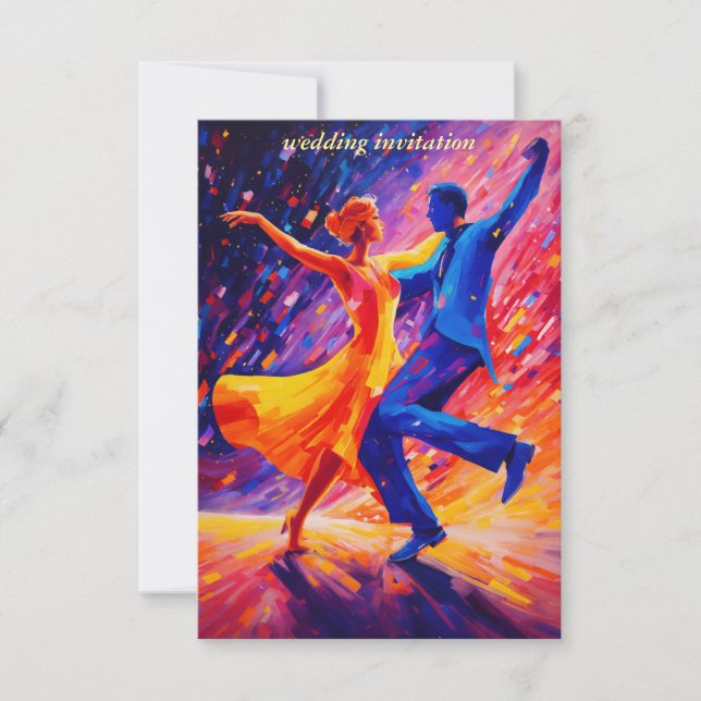 bröllopsinbjudan inbjudningar (Framsida)