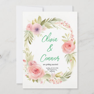 Bröllopsinbjudan Inbjudningar