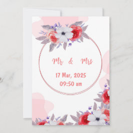 Bröllopsinbjudan Inbjudningar