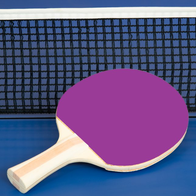 Bröllopsinbjudan med fet Magenta med minimal Stil Pingisracket (Insitu)