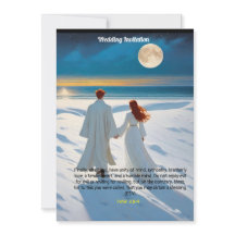 Bröllopsinbjudan med Peter 3:8-9