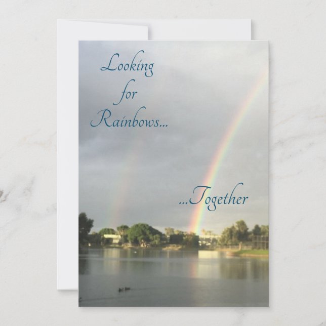 Bröllopsinbjudan /Meddelande Spara Datumet (Framsida)