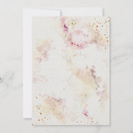 Bröllopsinbjudan om Papper vattenfärgstex Inbjudningar