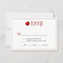 Bröllopsinbjudan som en saga