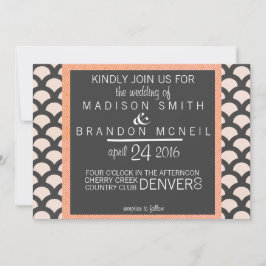 Bröllopsinbjudan till Bright N Vackert bröllop Inbjudningar