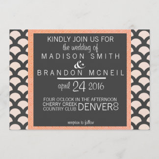 Bröllopsinbjudan till Bright N Vackert bröllop Inbjudningar