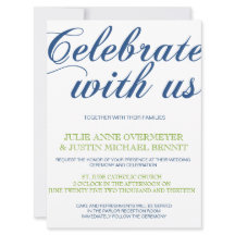 Bröllopsinbjudan till Corrin Calligraphy