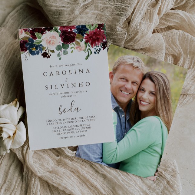 Bröllopsinbjudan till finare Classic Ro Boda-bröll Inbjudningar (Skapare uppladdad)