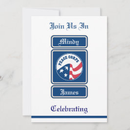 Bröllopsinbjudan till fredskåren inbjudningar