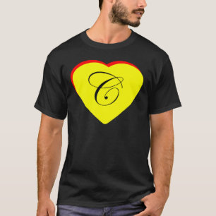 Bröllopsinbjudan till Gulten Röd C i MUSEUM Z Tee Shirt