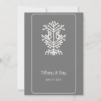 Bröllopsinbjudan till livets träd inbjudningar