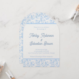 Bröllopsinbjudan till Preppy Jungle Chinoiserie To Inbjudningar