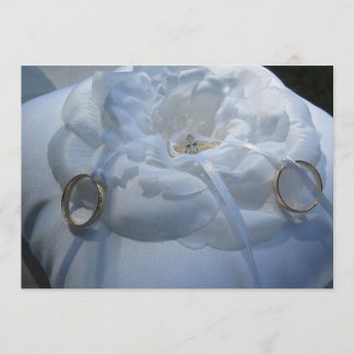 Bröllopsinbjudan till Ringar Inbjudningar