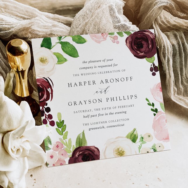 Bröllopsinbjudan till  Romantik-torget Inbjudningar (Skapare uppladdad)