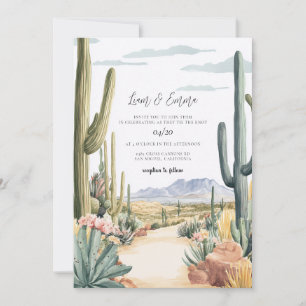 Bröllopsinbjudan till Scottsdale Arizona Inbjudningar