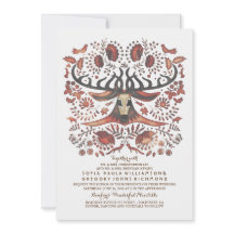 Bröllopsinbjudan till trädsdjur