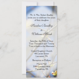 Bröllopsinbjudan till Vår Blommar Inbjudningar