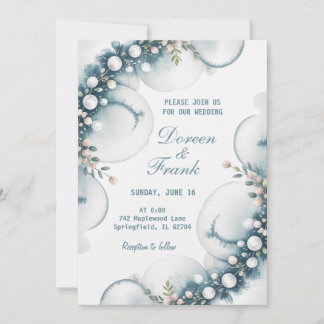 bröllopsinbjudan Tillsammans med Kärlek Inbjudningar