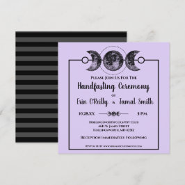 Bröllopsinbjudan Wicca Pagan Celtic Inbjudningar