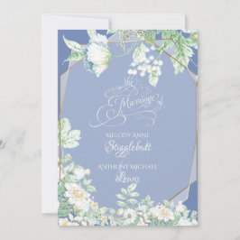 Bröllopsinbjudan | Wildblommor och Berries Inbjudningar