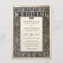 Bröllopsinbjudningar| Champagne Ivy Collection