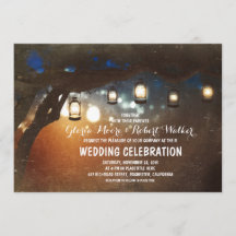 bröllopsinbjudningar för ljus-lyktor