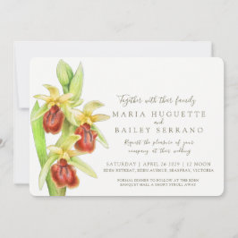 bröllopsinbjudningar för vattenfärg i tidigt Spide Inbjudningar