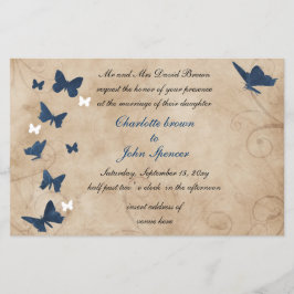 Bröllopsinbjudningar för Vintage av budget