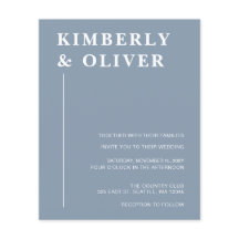 Bröllopsinbjudningar i modern dammsug