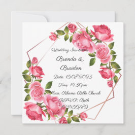 Bröllopsinbjudningar Inbjudningar