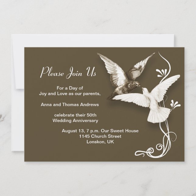 bröllopsinbjudningar inbjudningar (Framsida)