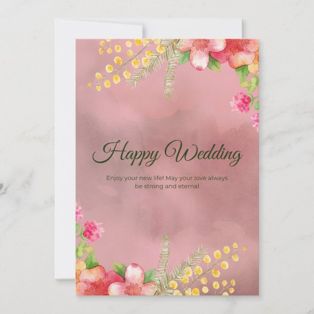 bröllopsinbjudningar inbjudningar (Framsida)