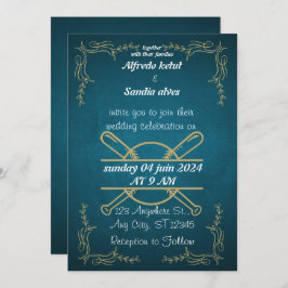 Bröllopsinbjudningar till idrottstememinot i Baseb Inbjudningar