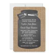 Bröllopsinbjudningar till Land Mason Burk