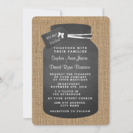 Bröllopsinbjudningar till Land Mason Burk Inbjudningar