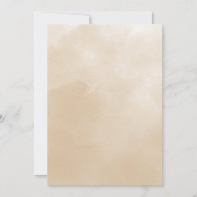 Bröllopsinbjudningar till naturparken inbjudningar (Baksida)