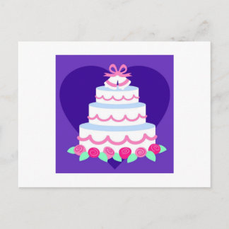 Bröllopsinbjudningar Vykort