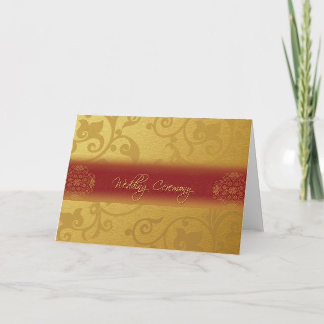 Bröllopsinbjudningskort Inbjudan (Framsida)