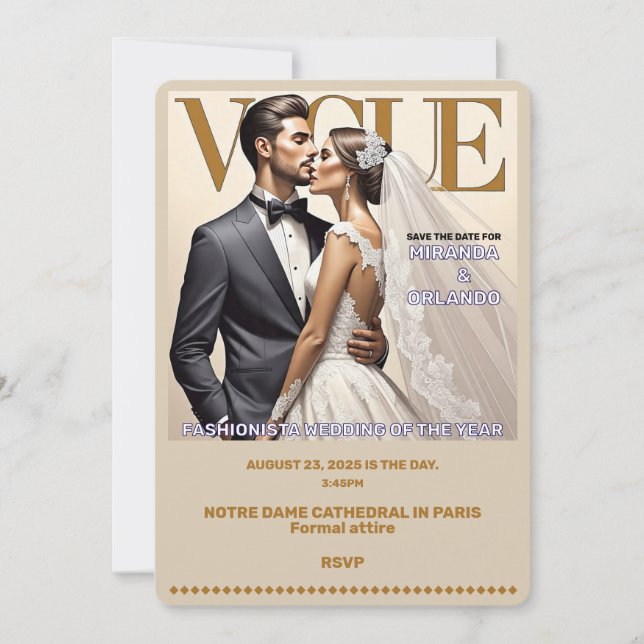 " BRÖLLOPSINVITATION " INBJUDNINGAR (Framsida)