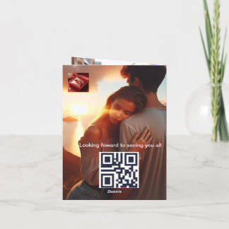 BRÖLLOPSINVITATION TACK KORT