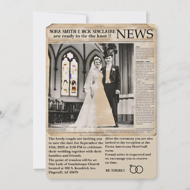 " BRÖLLOPSINVITATIONSKORT " INBJUDNINGAR (Framsida)