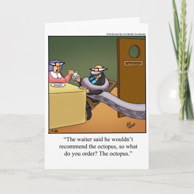 Bröllopsjubileumshumor för make kort (Framsida)