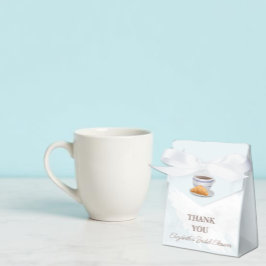 Bröllopskaffe med croissanter presentaskar