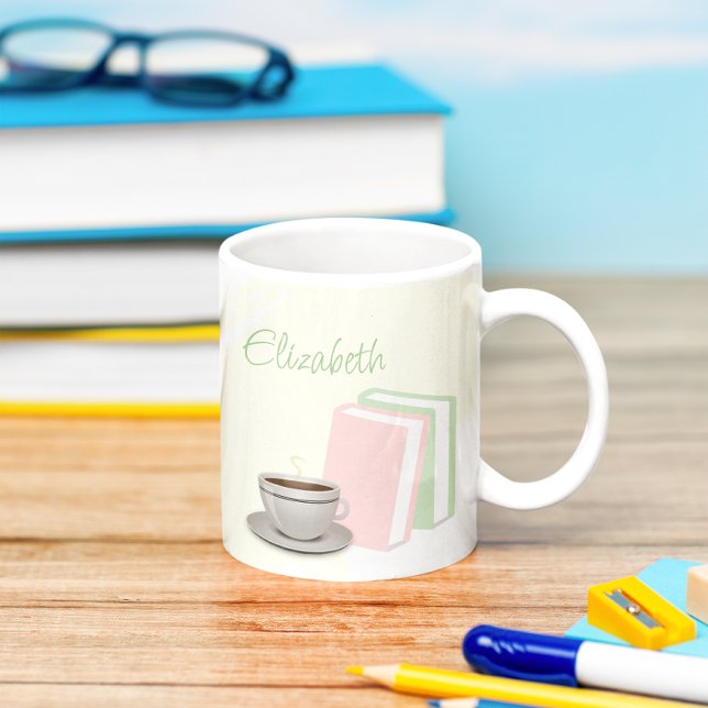 Bröllopskaffe med Tea & Books Kaffemugg (Skapare uppladdad)