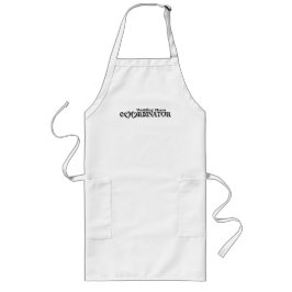 Bröllopskaoskoordinator - Roliga bruden Långt Förkläde