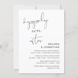 Bröllopskavalkad, Lycklig För Evigt Fest  Inbjudningar