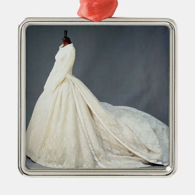Bröllopsklänning av Katharine Worsley Julgransprydnad Metall (Framsidan)