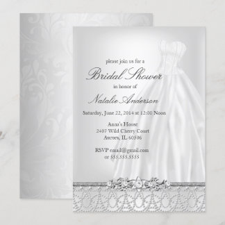 Bröllopsklänning Bröllopsfest Inbjudan