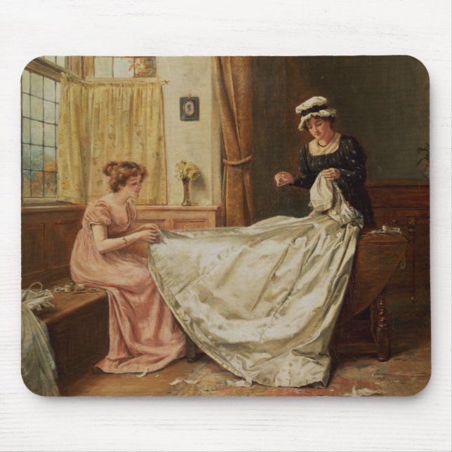 Bröllopsklänningen Musmatta (Framsidan)